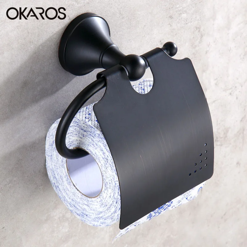 OKAROS ванная комната креативный Туалет держатель туалетной бумаги масло втирают