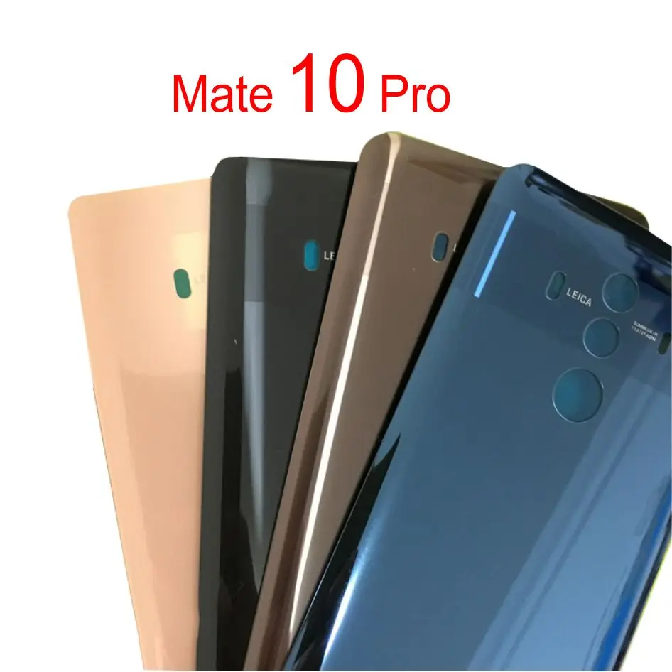Для HUAWEI mate 10 Стеклянная Крышка батарейного отсека задняя крышка корпуса для Huawei