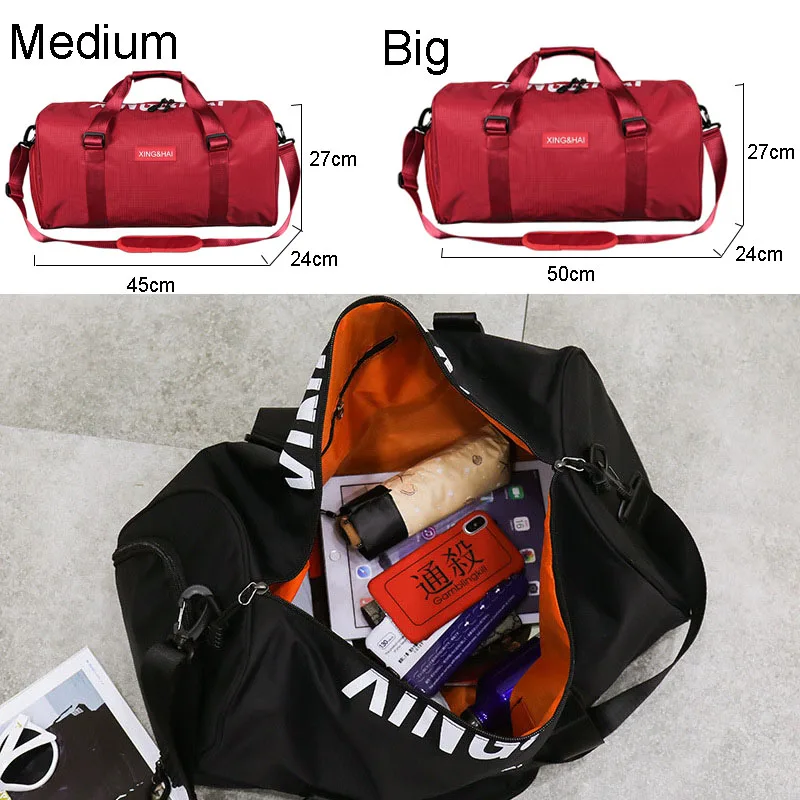 Yoga Fitness Gym bag sac de sport bags Handbags For Women Shoes Tas Travel Training Waterproof Big Pack Nylon Shoulder XA579WA | Спорт и
