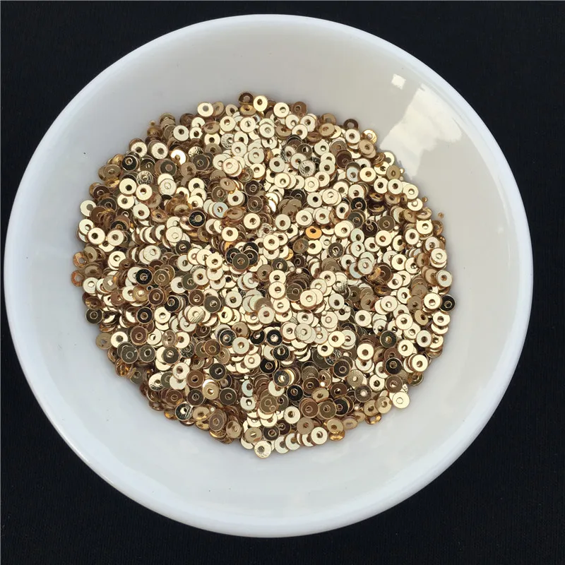 4000 шт./упак. 2 мм плоские круглые Блестки для поделок мини ПВХ с пайетками Paillette