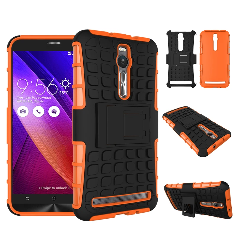 Для Asus Z00AD ZenFone 2 ZE550ML ZE551ML ZE ZE550 ZE551 550 551 550 мл 551 мл чехол Гибридный сверхпрочный бронированный из твердого пластика Крышка