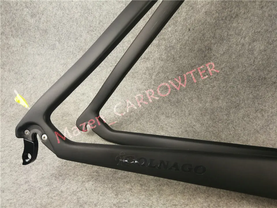 T1000 черный на черном Бобе Colnago концепция карбоновая дорожная рама велосипедная Рама с UD матовая/глянцевая XXS/XS/S/M/L/XL на выбор