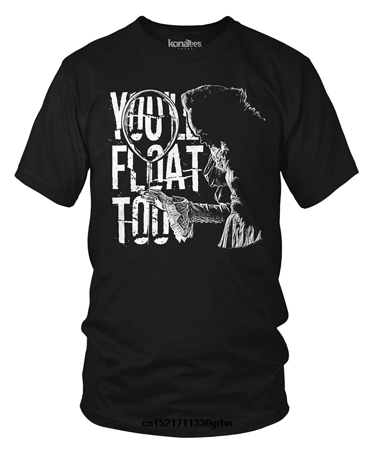 Gildan Men t shirt Stephen King's IT Pennywise You'll Float Too Movie Fan For fortnite t-shirt novelty tshirt women | Мужская