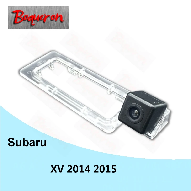 

BOQUERON for Subaru XV X V 2014 2015 Car Rear View Backup Reverse Parking Camera HD CCD Night Vision Camera NTSC PAL