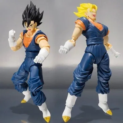 HKXZM аниме Рисунок 17 см СВЧ Dragon ball Супер saiyan 3 Vegetto ПВХ фигурку Модель