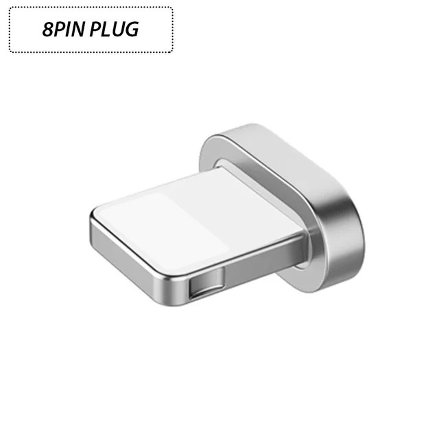 8pin plug Магнитный штекер mi cro USB USB-C Магнитный кабель для зарядного устройства адаптер usb type C зарядный кабель для Xiaomi mi 8 Se huawei P30 P20 Pro Lite - Тип штекера: 8pin plug