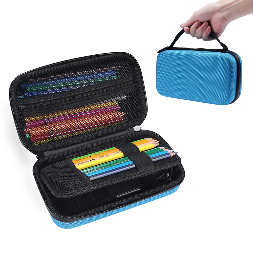 2018 Новые PU Carry защитная коробка большая Ёмкость multifunctioncover сумка для Канцтовары