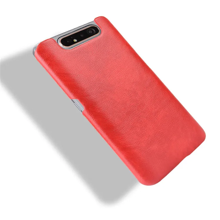 Для samsung Galaxy A80/A90 чехол из искусственной кожи Кожа с рисунком Litchi жесткий чехол для samsung Galaxy A80 A 80 SM-A805F/DS чехол для телефона