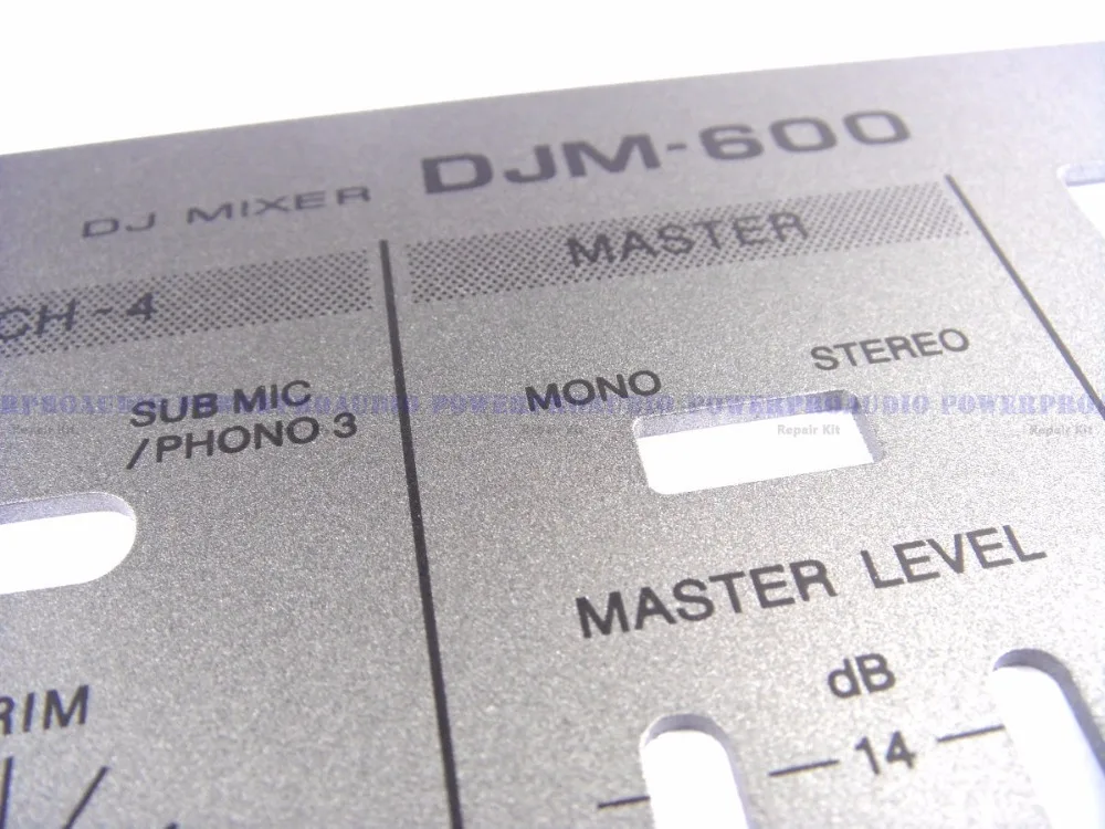 Основная Лицевая панель DNB1075 Fader DAH2100 DAH2448 Сменные пластины для Pioneer DJM600|Аксессуары