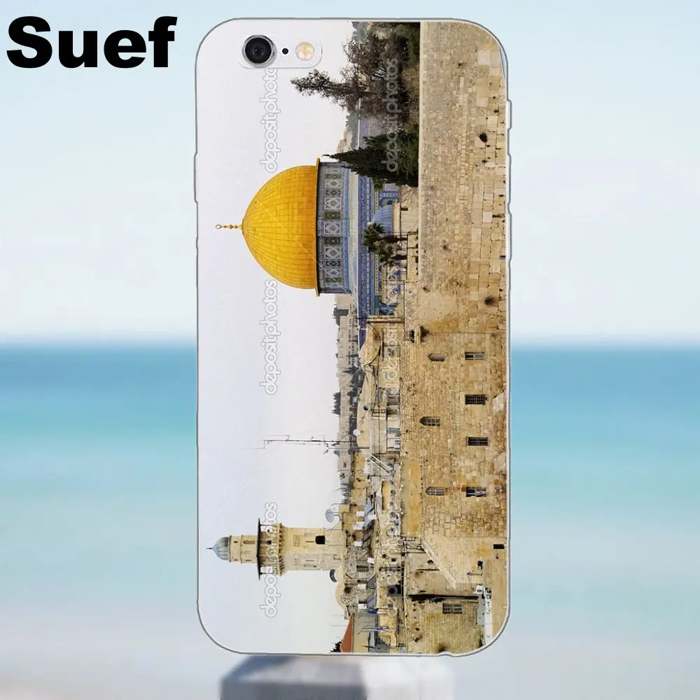 Suef выплачиваемая стена-Иерусалим Израиль для iPhone 4 4S 5 5S 5C SE 6 6S 7 8 Plus X Samsung Galaxy J1 J3 J5 J7