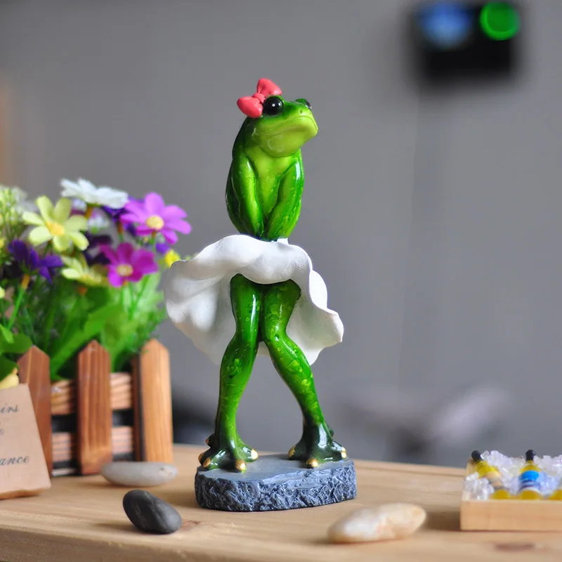 Новый креативный сад Статуэтка бутик украшения милые Brinquedo для дома мультфильм