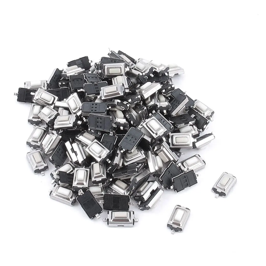 

100pcs Touch Micro Switch 3X6X2.5MM 3*6*2.5 SMD White Button Head
