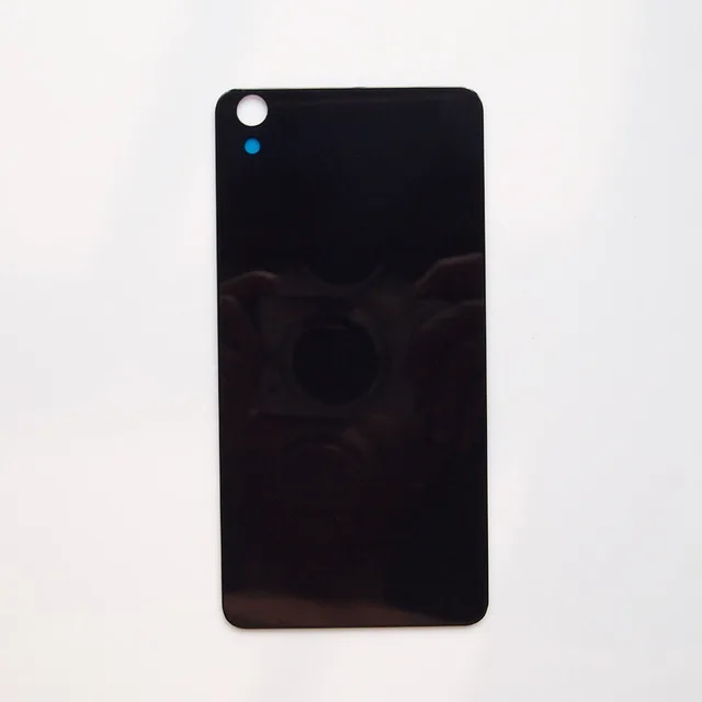 Для lenovo S850 стеклянная задняя крышка корпус батареи задняя дверь S850 S850t крышка батареи запасные части с клейкой наклейкой - Цвет: Темно-синий