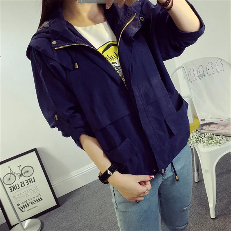 Новая весенняя женская куртка с рукавом летучая мышь свободная Повседневная