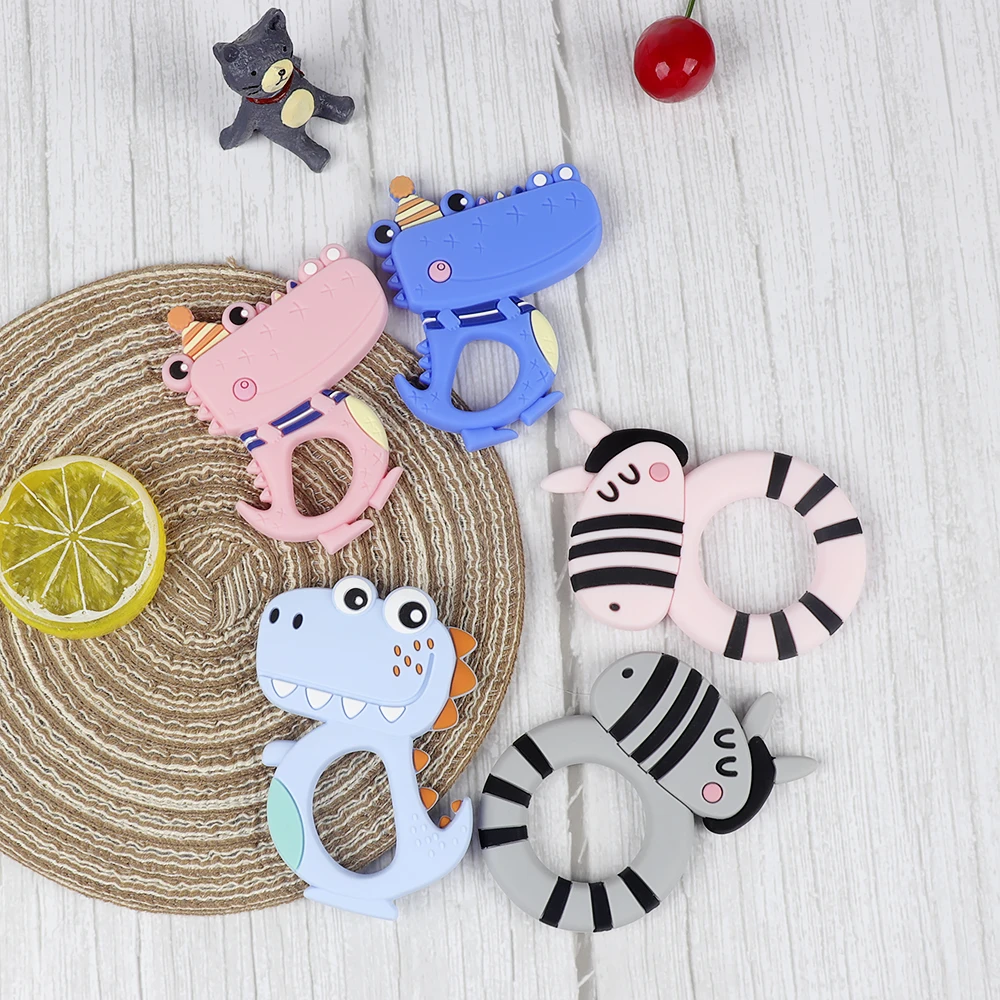 Силиконовый Прорезыватель для зубов 20 шт. сделай сам Сова лиса подарок пищевые