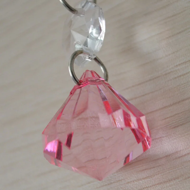 12 шт. акриловый кристалл прозрачный бисер свадебные декорации Люстра подвесная