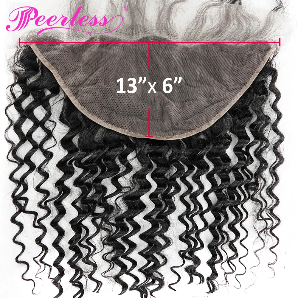 Безpeerless волосы глубокие волнистые предварительно сорванные 13*6 уха до Кружева