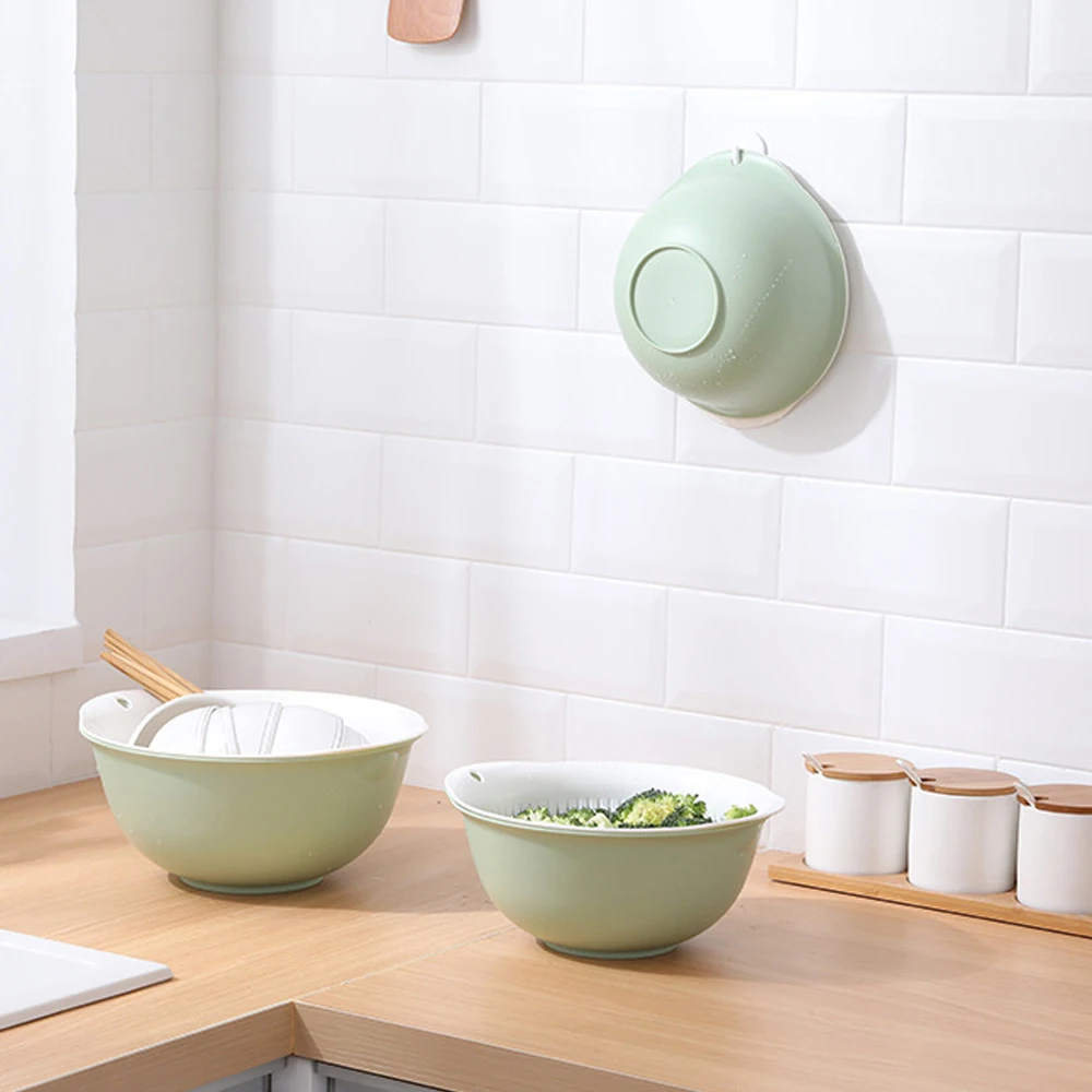 Дуршлаг Корзина Для Мытья фруктов и овощей фильтр для мытья двухслойный толстый