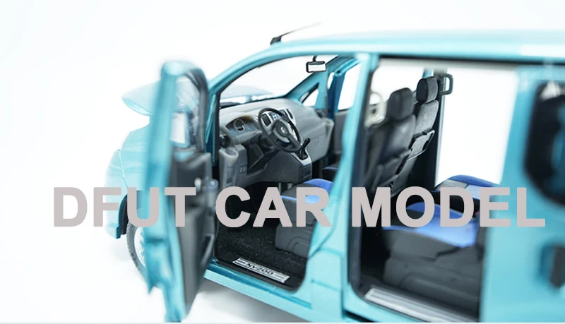 Литой 1:18 Литой игрушечный автомобиль модели NV200, оригинальные авторизованные подлинные автомобили для подарка и коллекции
