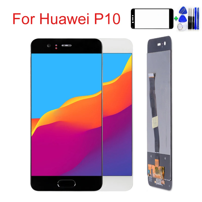 5 1 дюймовый ЖК дисплей для телефона HUAWEI P10 сменный дигитайзер сенсорного экрана с