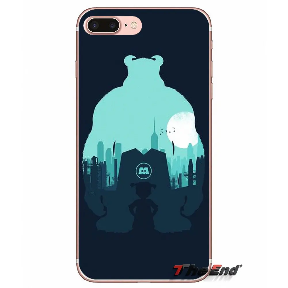 Монстры sulley Университет Тигр для Samsung Galaxy S2 S3 S4 S5 MINI S6 S7 edge S8 S9 Plus Note 2 3 4 5 8 Coque Fundas