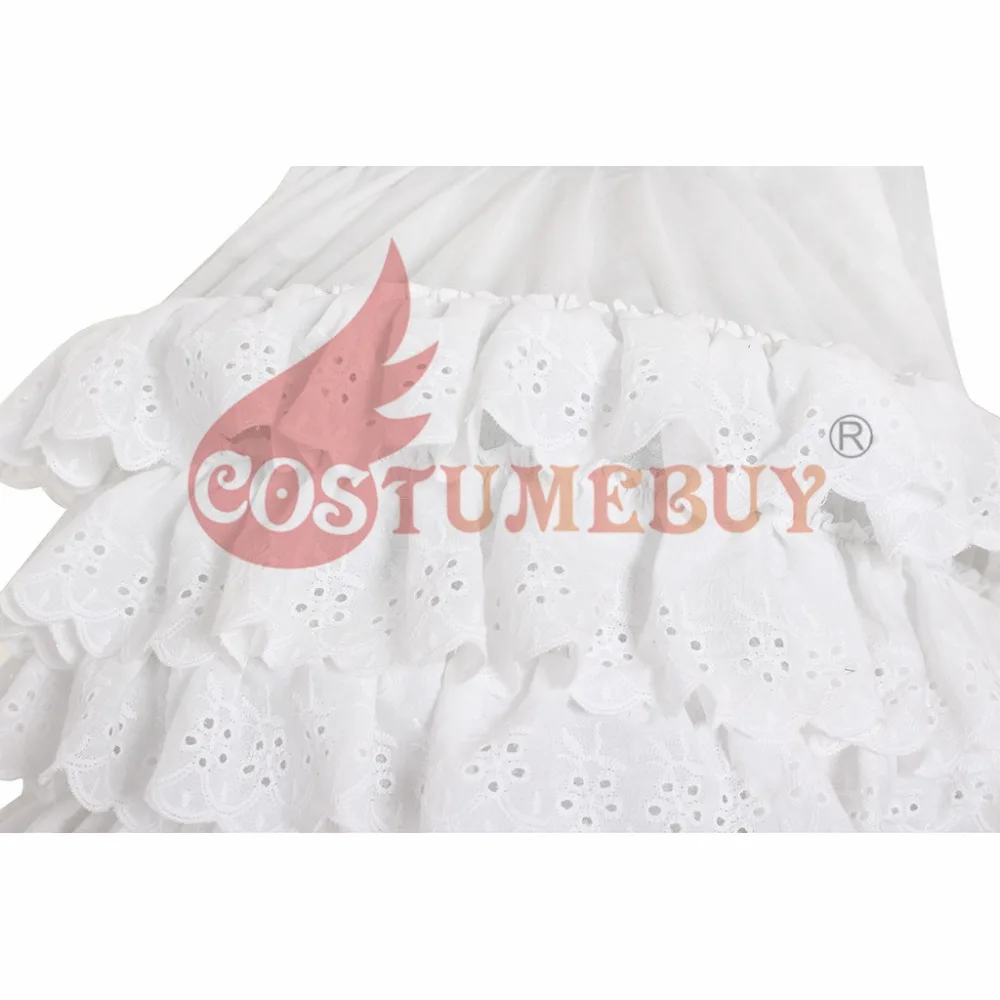 Costumebuy платье Рококо кринолин нижняя юбка цветок Девушки Женщины средневековое викторианское платье Косплей Аксессуары