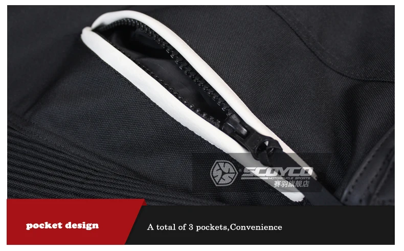 Moto rcycle куртка Scoyco JK37 moto спортивная куртка из искусственной кожи+ ткань Оксфорд 7 шт. протектор moto cross защитная одежда
