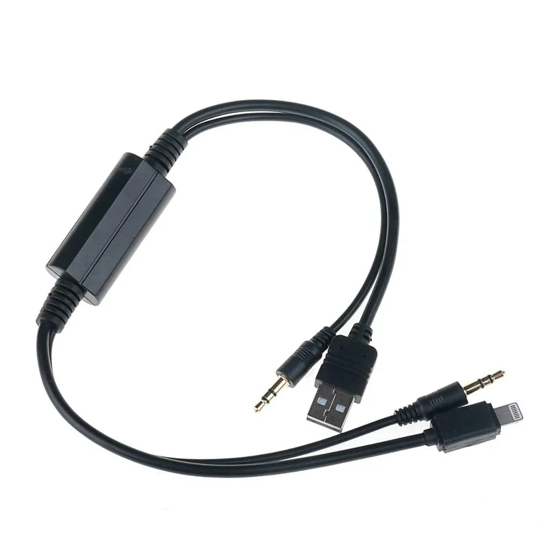 CHELINK автомобильный аудио USB AUX адаптер Интерфейс Y КАБЕЛЬ струна для BMW/MINI Cooper iPhone 5