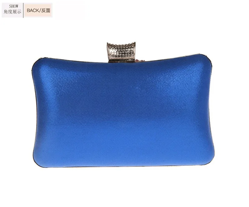 Новая синяя женская сумка из полиэстера Свадебная вечерняя для невесты макияжа