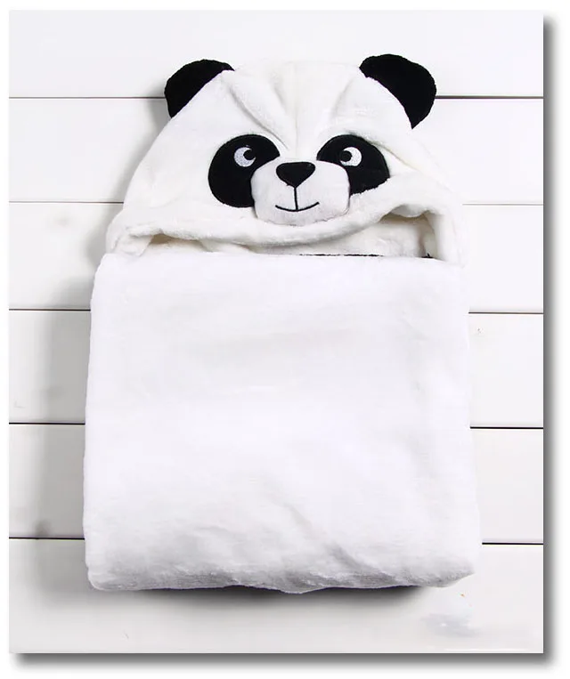 Полотенца с капюшоном на весну и осень розовый KT/coffee Cow/Panda/лягушка/желтая утка фланелевый плащ монолайер