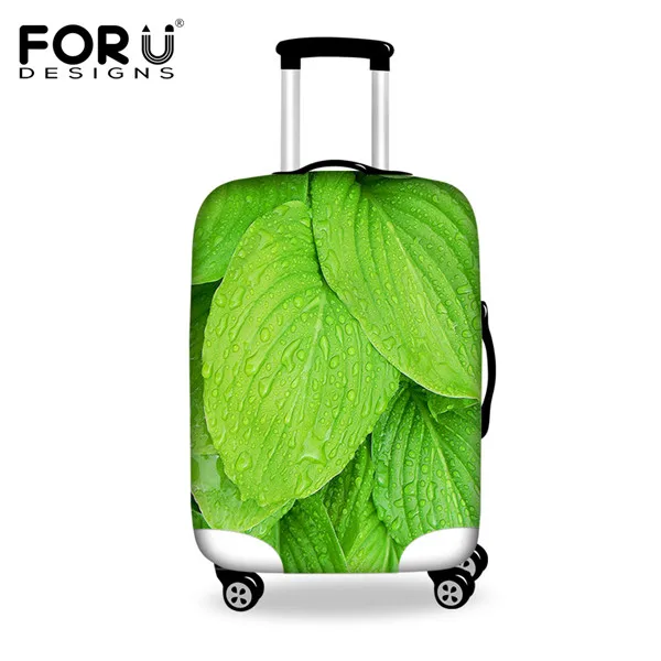 FORUDESIGNS/3D Кленовый лист с принтами, водонепроницаемый дождевик, дорожный багажный чехол для 18 20 22 24 26 28 30 дюймов, чехол для костюма - Цвет: HB0066
