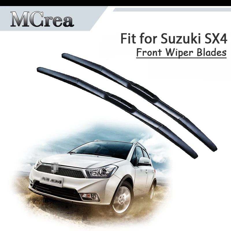 Автомобильное резиновое переднее ветровое стекло MCrea аксессуары для Suzuki SX4 MK1 S Cross