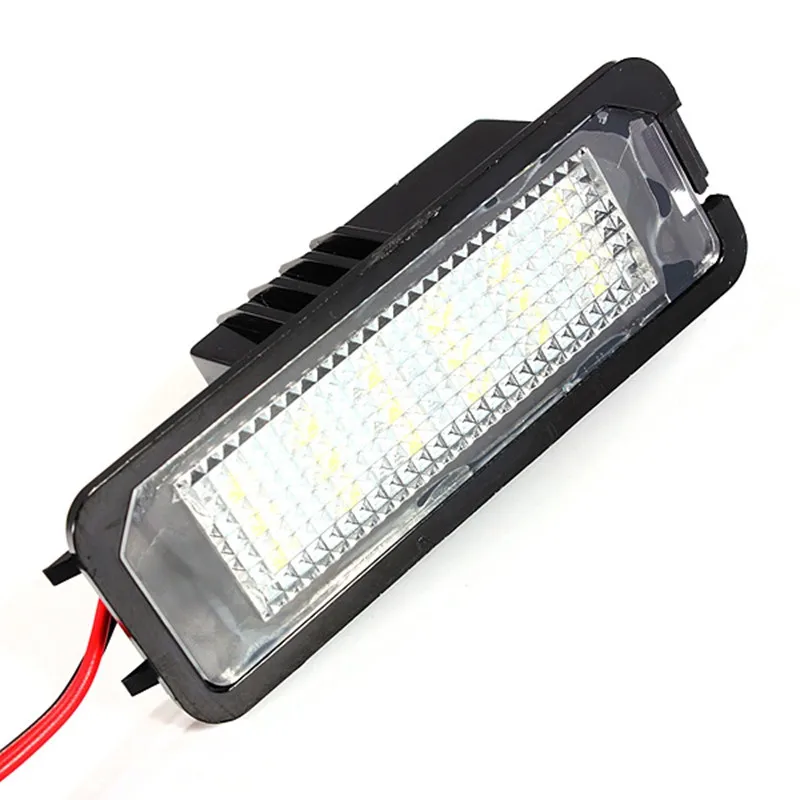 2 шт. светодиодные чипы 18 SMD для номерного светильник ка VW/Golf Mk4/MK5/Passat/Polo|passat