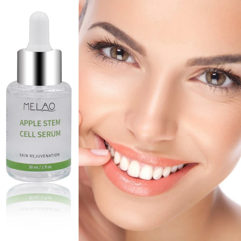 Отбеливающая Сыворотка для лица яблока стволовых клеток Эфирная жидкость