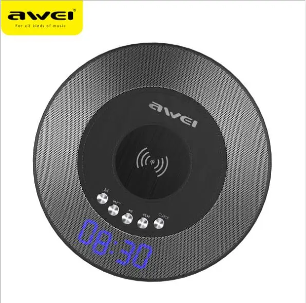 AWEI Y290 NFC Bluetooth динамик с беспроводным зарядным устройством Мини Портативный
