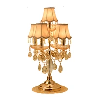 european style lamp luxury bedroom bedside lamp wedding french palace villa living room high grade crystal table lamp