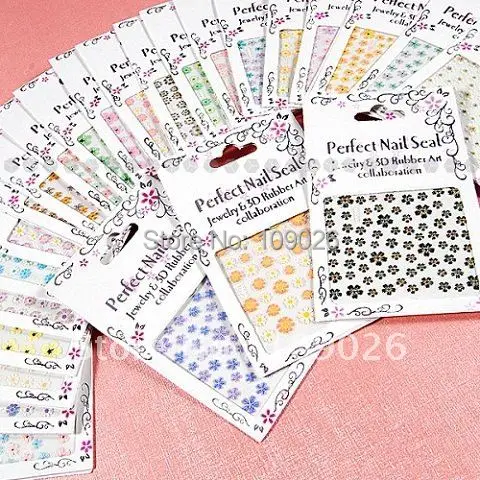 25 штук смешанные прекрасное платье с цветочным узором для Неил арта украшения