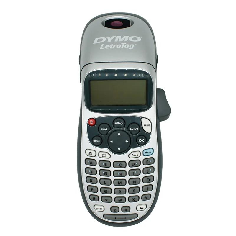 Dymo LetraTag LT-100H ручная этикетка, совместимая с 12 мм Letra Tag 91201 91200 12267 91202 Этикетка ленты 9 В 2A адаптер