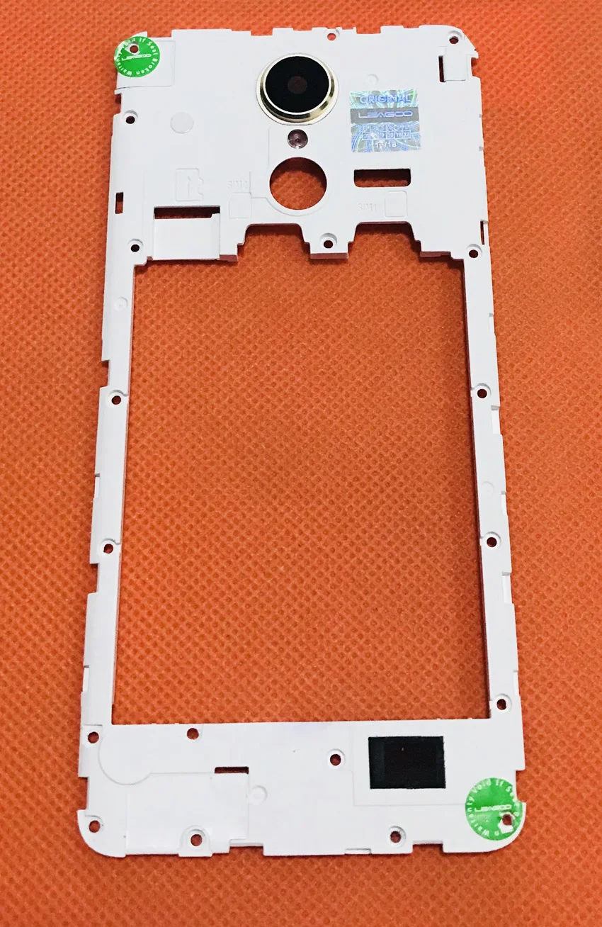 Б/у оригинальная задняя рамка + объектив камеры для LEAGOO M5 EDGE MTK6737 четырехъядерный 5