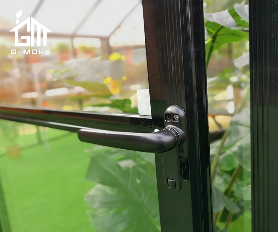 Открытый алюминиевый садовый парник легко собрать зеленый дом с поликарбонатные