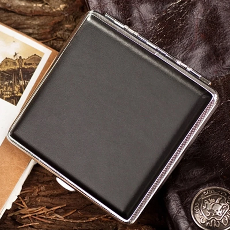 Высококачественный Ультратонкий чехол для сигарет с изображением творческих