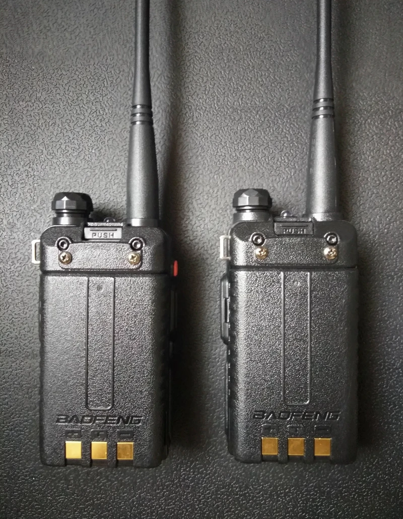 2 шт. Baofeng UV 5RA + плюс рация Dual band 136-174 &amp 400-520 МГц двухстороннее радио УФ портативная