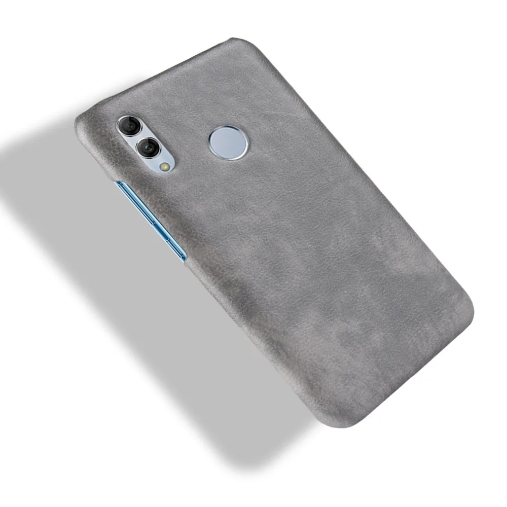 Новый чехол для Huawei Honor 10 Lite ретро искусственная кожа с рисунком Litchi
