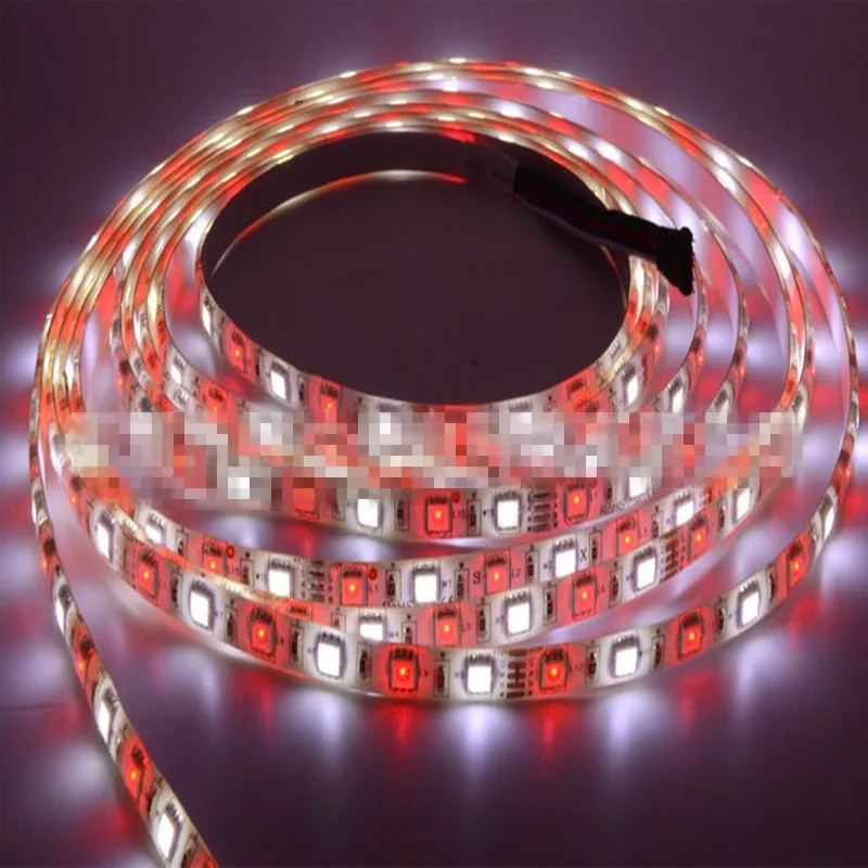 Лента светодиодная SMD 5050 RGBW (RGB + белый) 12 В постоянного тока/24 60 светодиодов/м