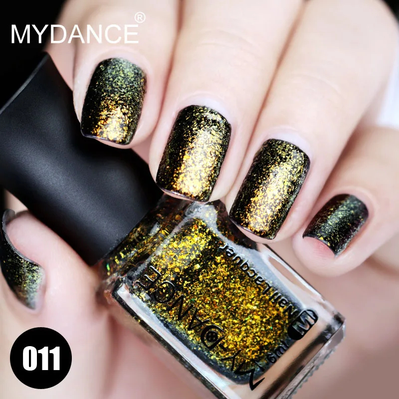 Горячий Профессиональный голографический зеркальный лак для ногтей эффект