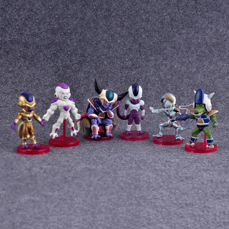 Dragon Ball The 3 Generation 6 Only Q Version Frieza Gi'nyu Specia Force аниме модель фигурки|Игровые фигурки и