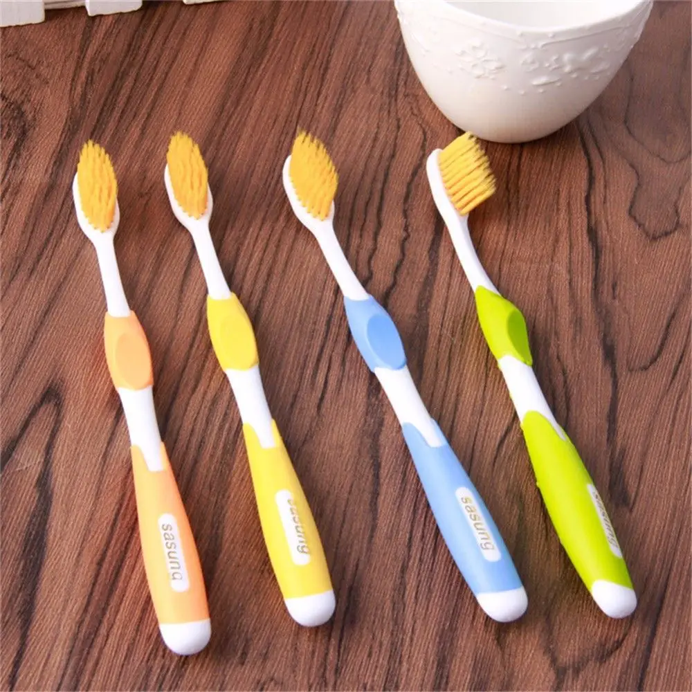 4 шт. мягкие зубные щётки для взрослых|Зубные щетки| |