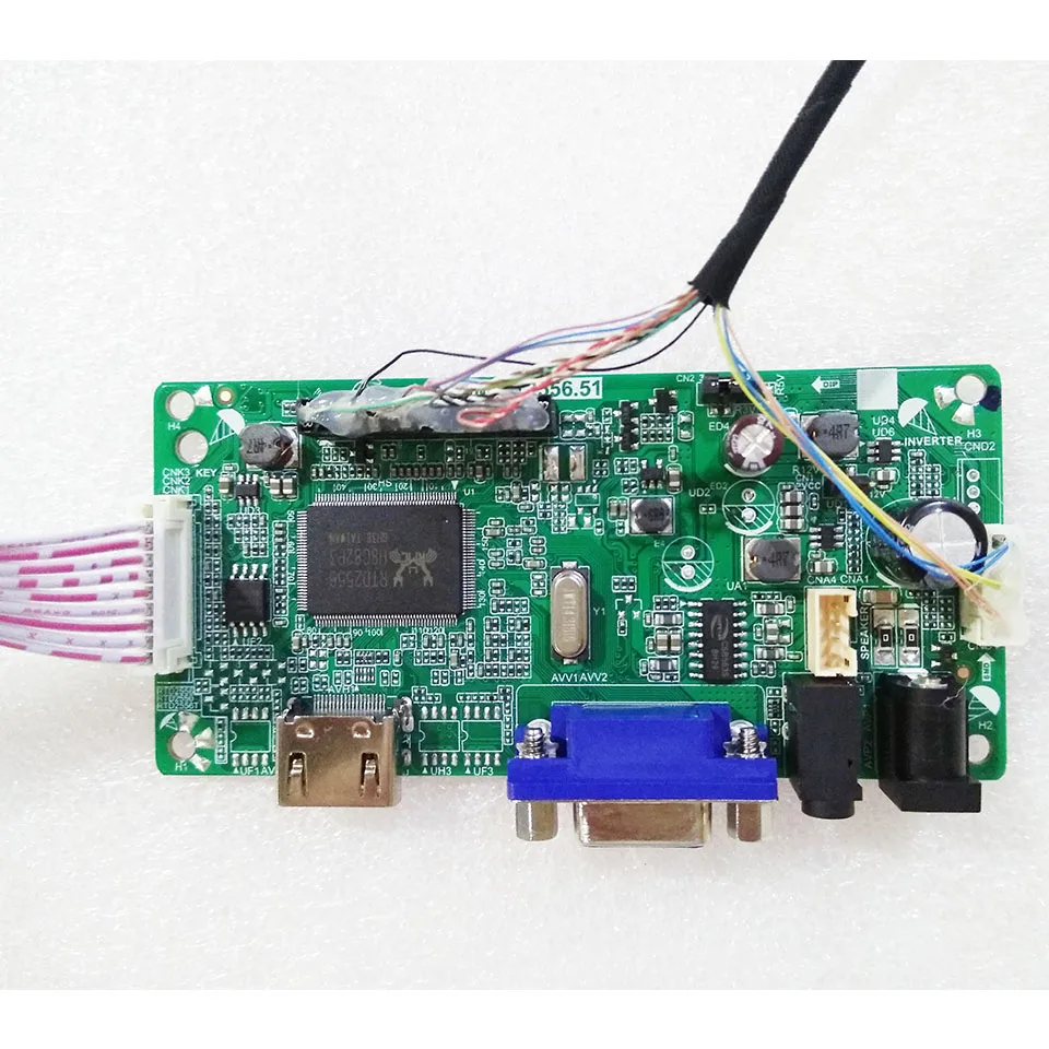 Плата драйвера контроллера ЖК дисплея HDMI VGA для 17 дюймовой матрицы экрана B170PW03