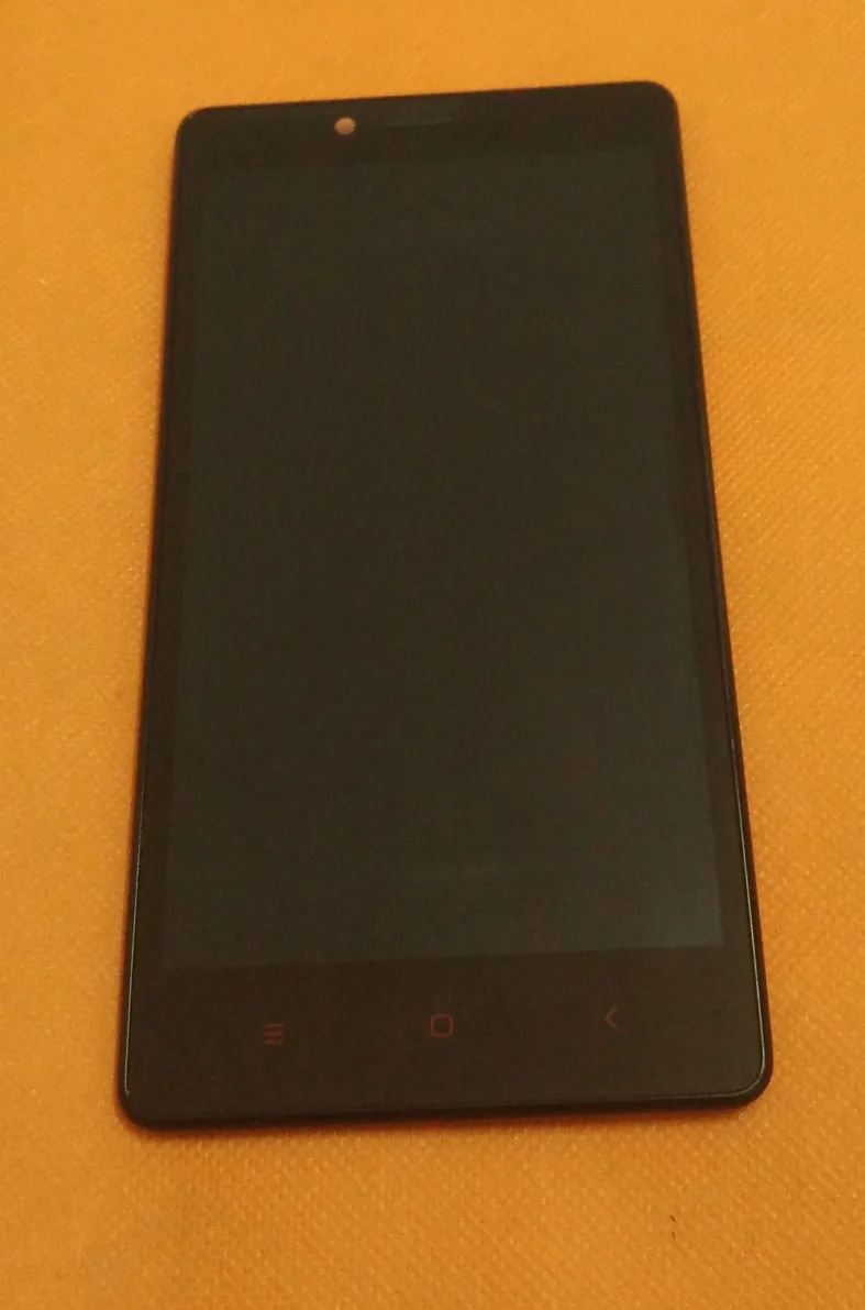 Используется оригинальный сенсорный экран и ЖК дисплей + рамка для Xiaomi чехол Redmi