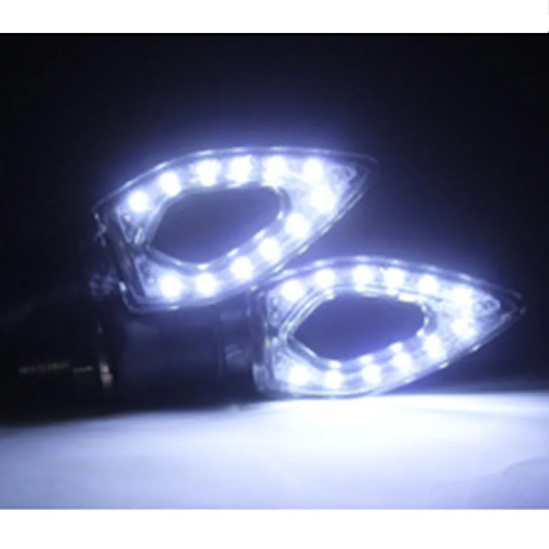 Светодиодный Поворотный Светильник для мотоцикла высокая яркость корпус из